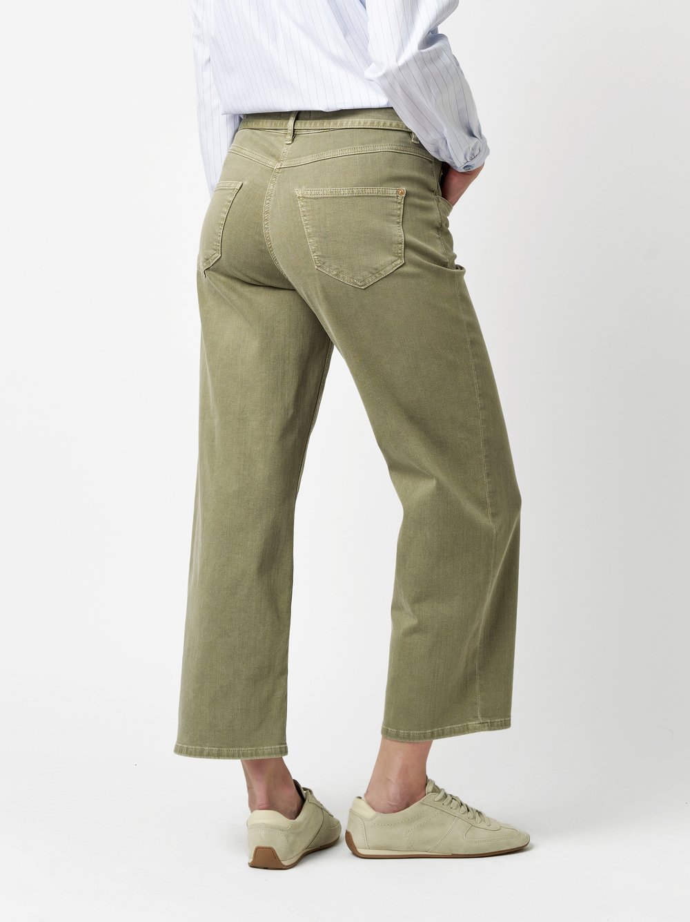 Jeans Liv khaki Rueckansicht Jeans Liv khaki Rueckansicht