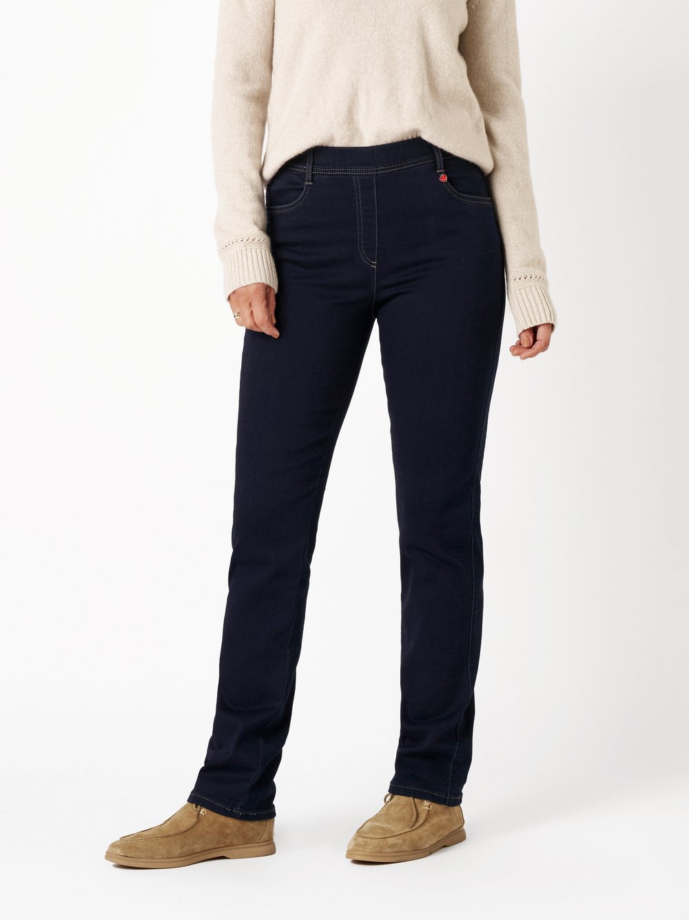 Jeans Alice dark blue Vorderansicht Jeans Alice dark blue Vorderansicht