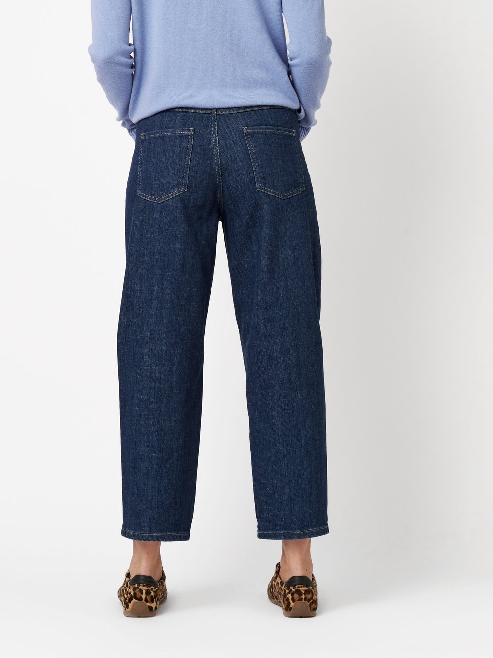Jeans Liv rinsed blue Rueckansicht Jeans Liv rinsed blue Rueckansicht