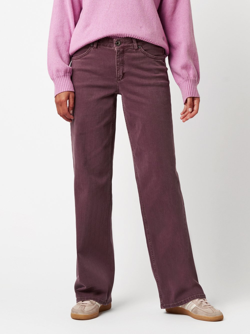 Jeans Liv mauve Vorderansicht
