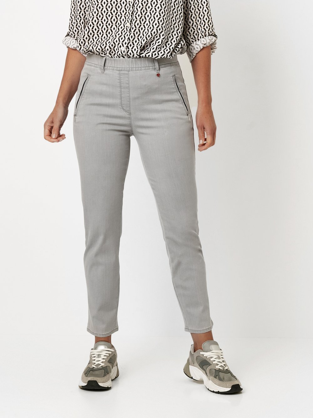 Jeans Alice grey Vorderansicht Jeans Alice grey Vorderansicht