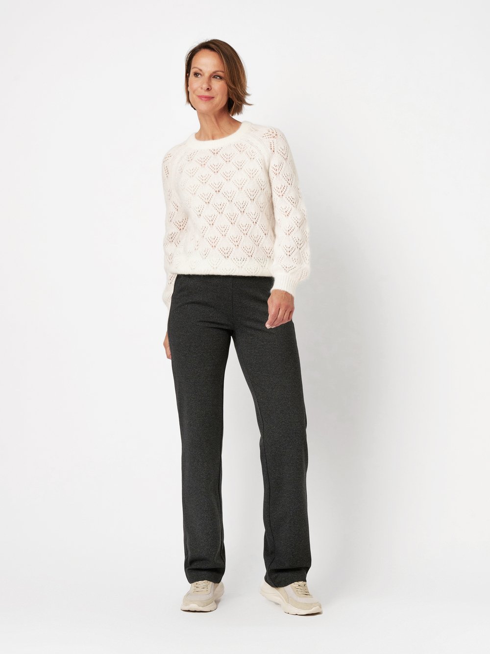 Hose Scarlet dark grey Outfitansicht Hose Scarlet dark grey Outfitansicht