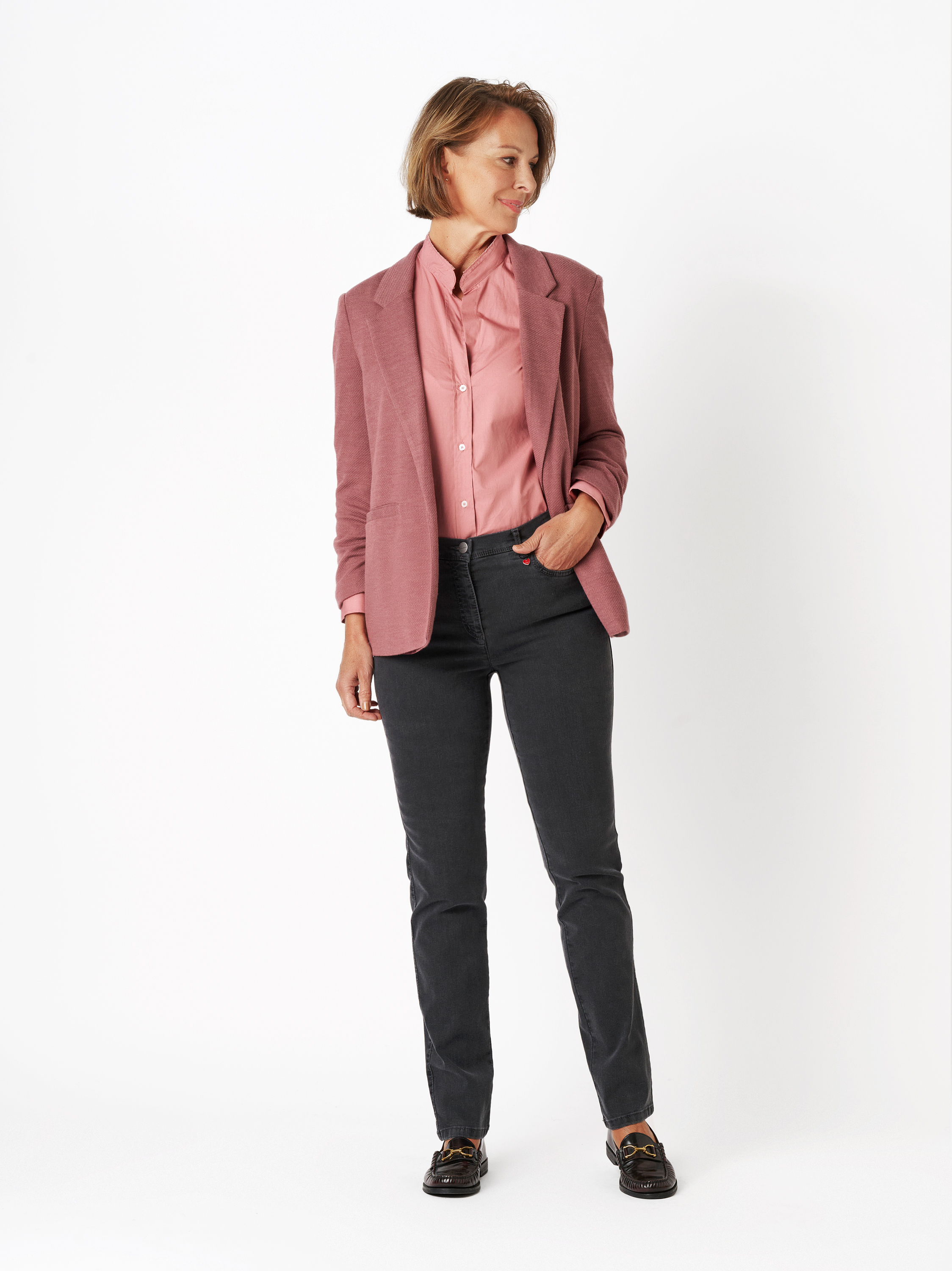 Hose Meine beste Freundin anthra Outfitansicht Hose Meine beste Freundin anthra Outfitansicht