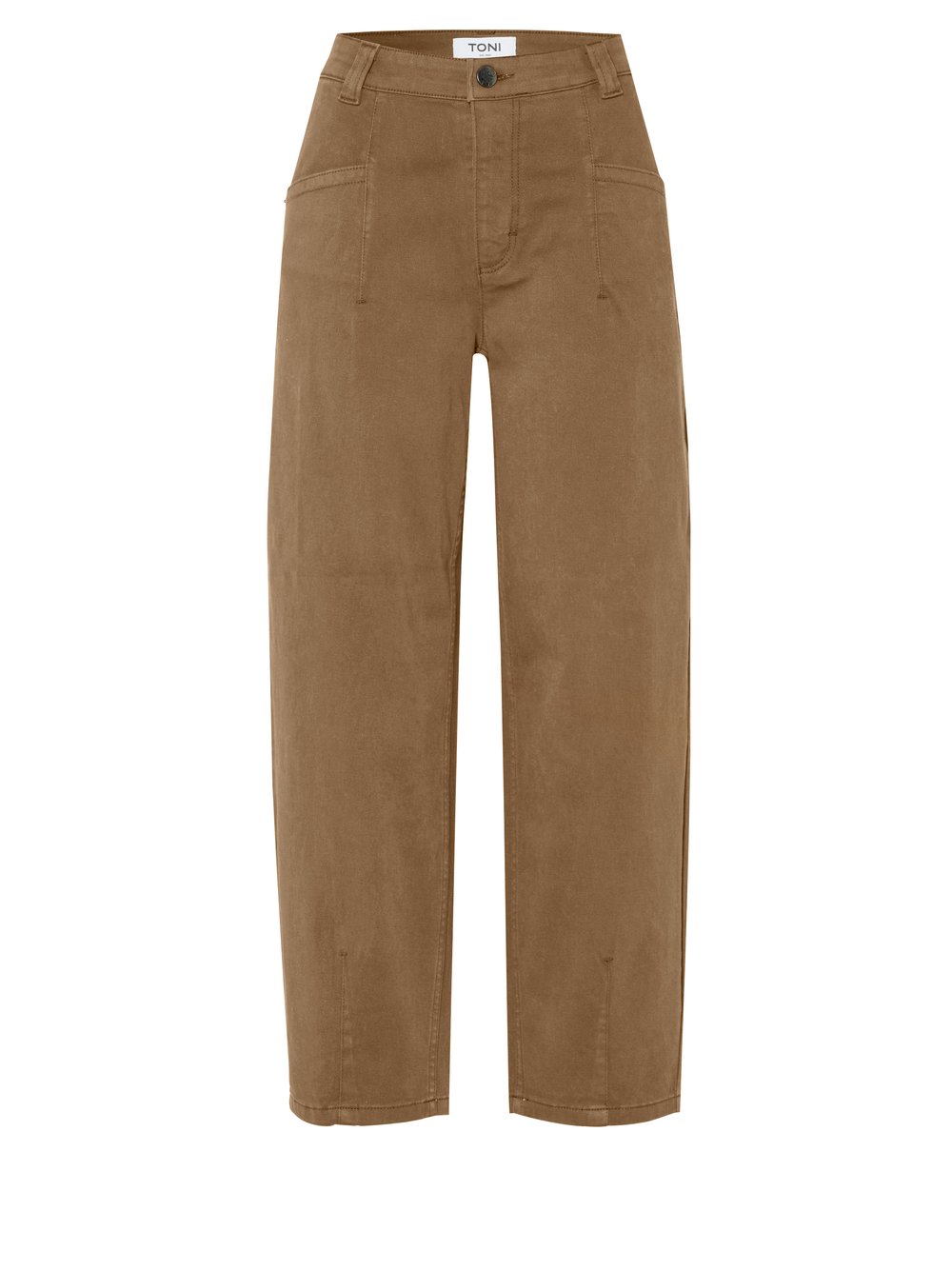 Barrel-Hose mit markanten Fronttaschen | Style »Liv Barrel« Braun