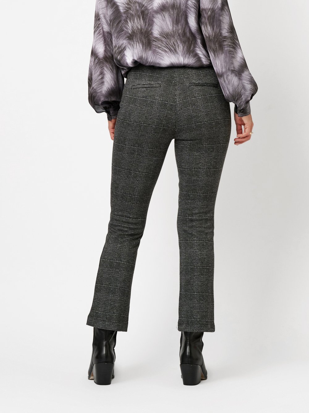 Trousers Alice anthra rear view Trousers Alice anthra rear view