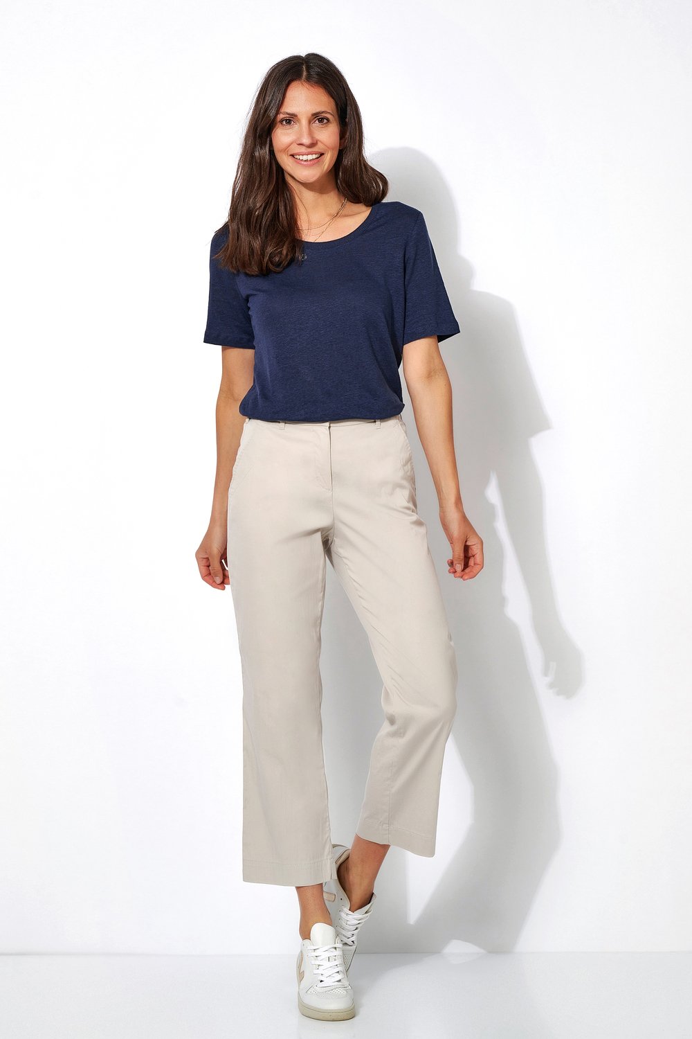 Entspannte 7/8-Sommerhose | Style »Luisa« beige