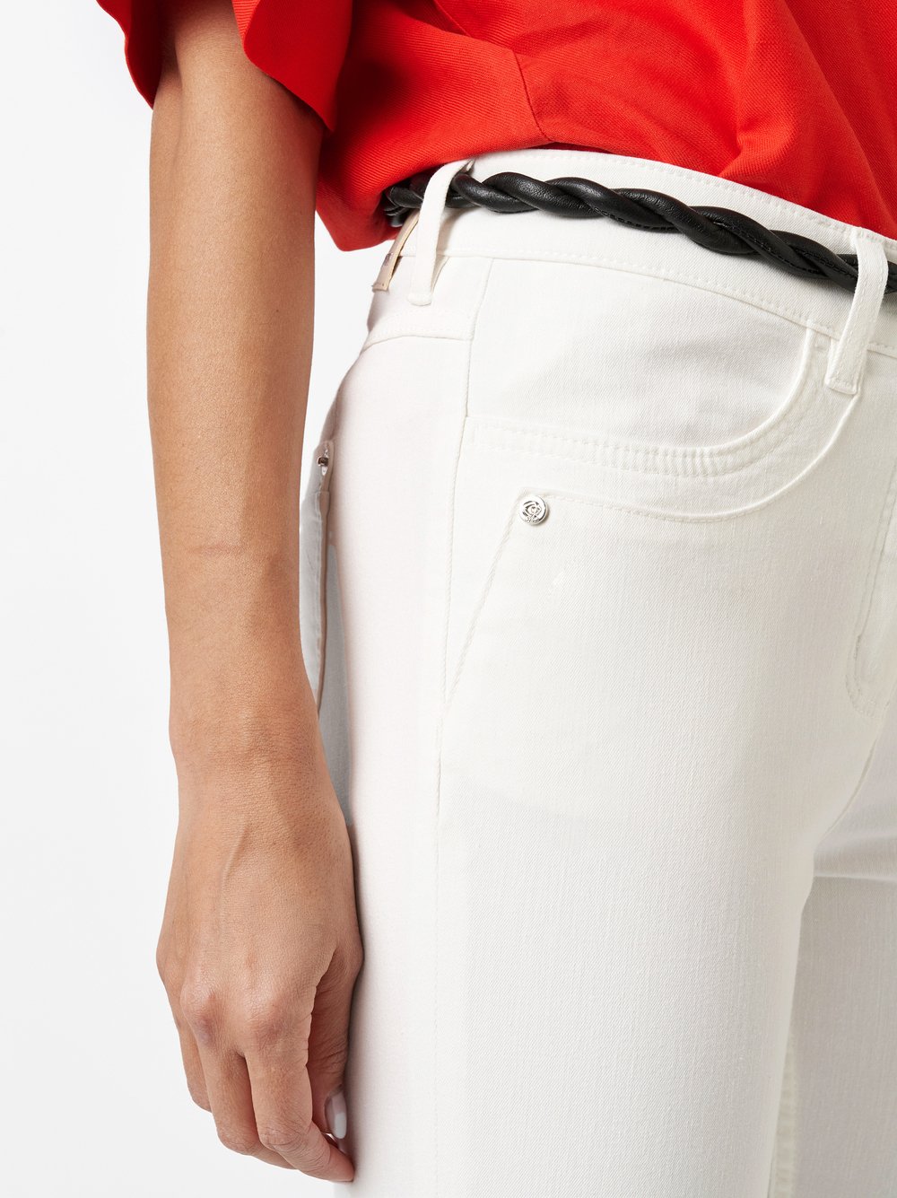 Jeans be loved offwhite Detailansicht