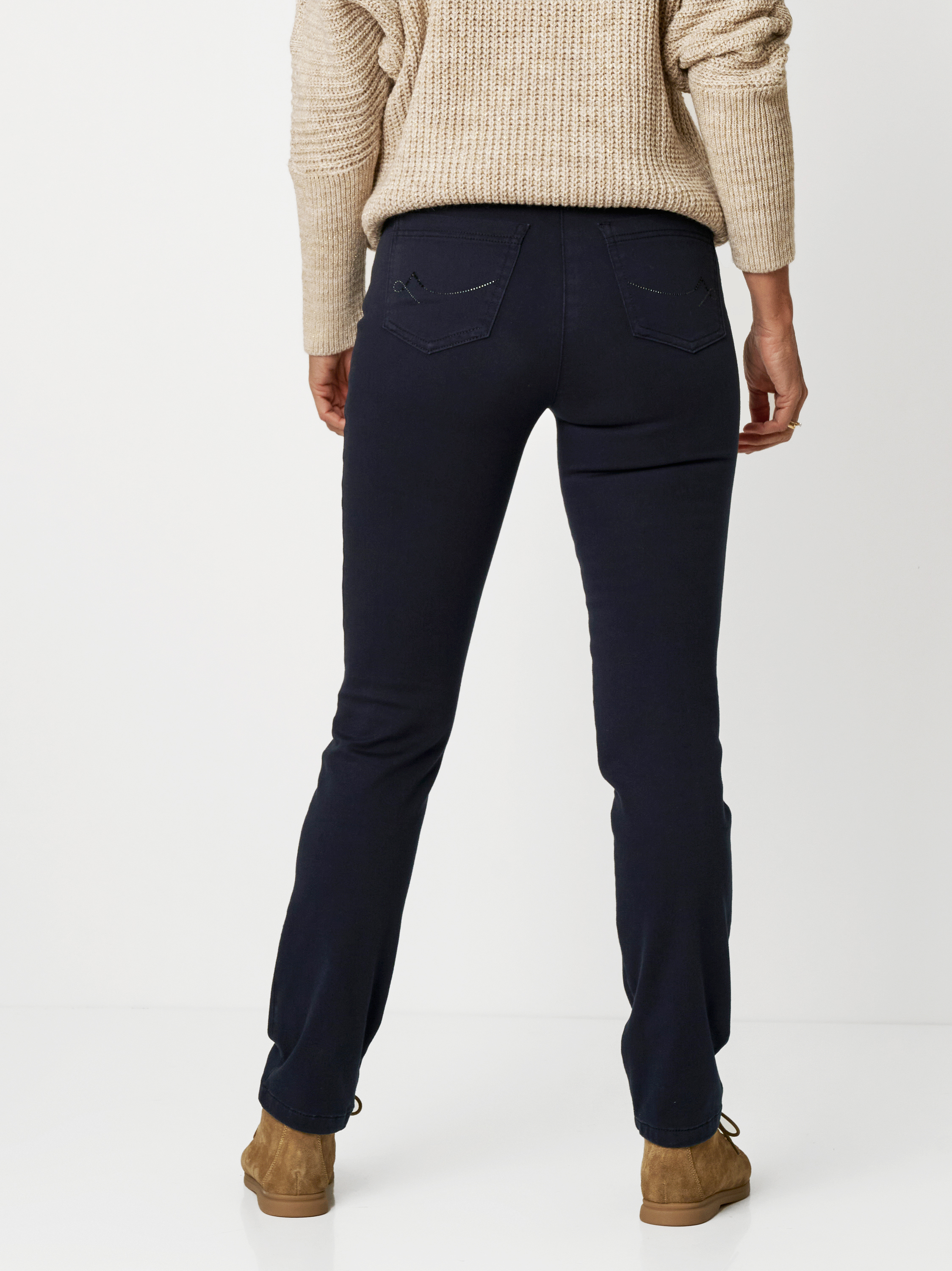 Hose Meine beste Freundin navy Rueckansicht Hose Meine beste Freundin navy Rueckansicht