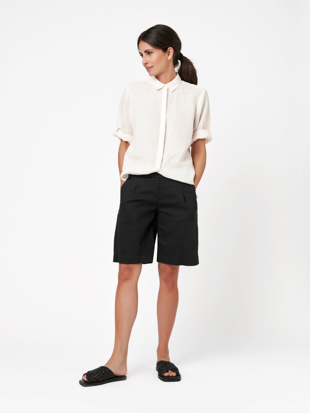 Sommerliche Shorts | Style »Pia« black