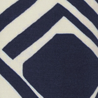 Farbmuster Hose in dark blue / offwhite