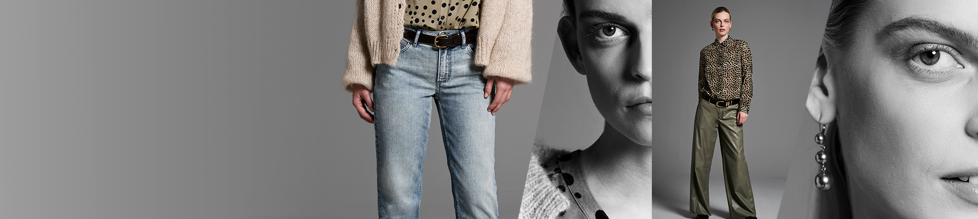 Detailed TONI looks with leopard print, leather trousers and jewelry – teaser for Designers Favorites.