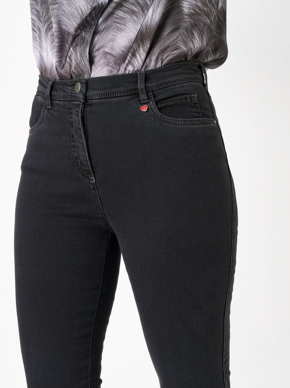 Jeans Meine beste Freundin anthra detail view Jeans Meine beste Freundin anthra detail view