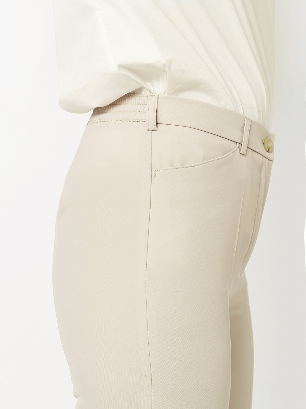 Hose Steffi beige Detailansicht Hose Steffi beige Detailansicht