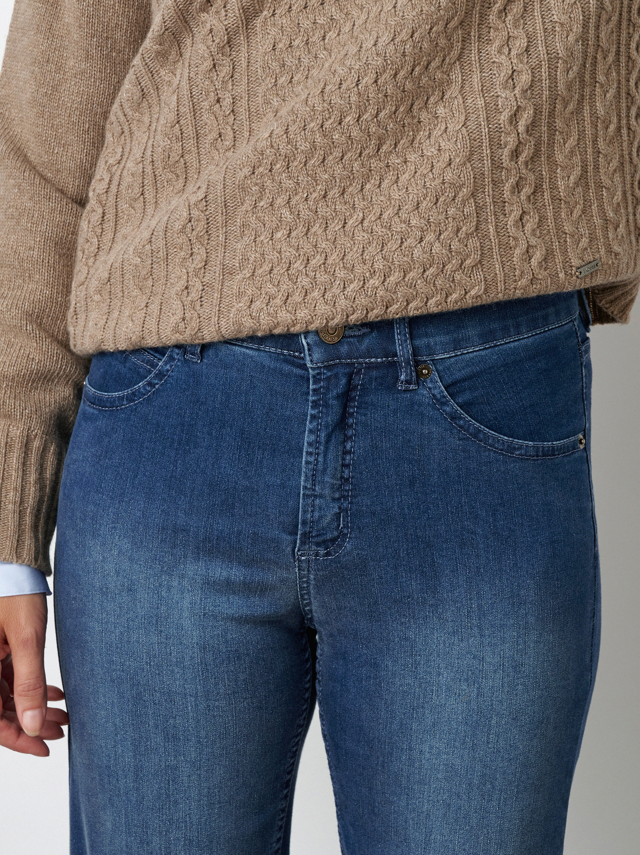 Straight-Fit Jeans | Style »Liv Straight« Mid Blue