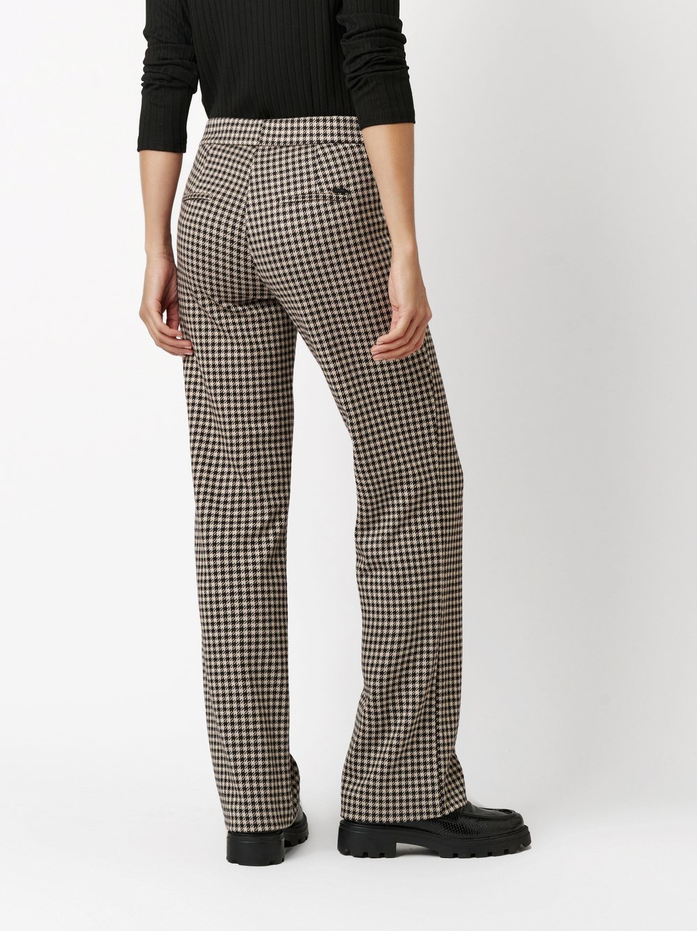 Hose Jenny black/beige Rueckansicht