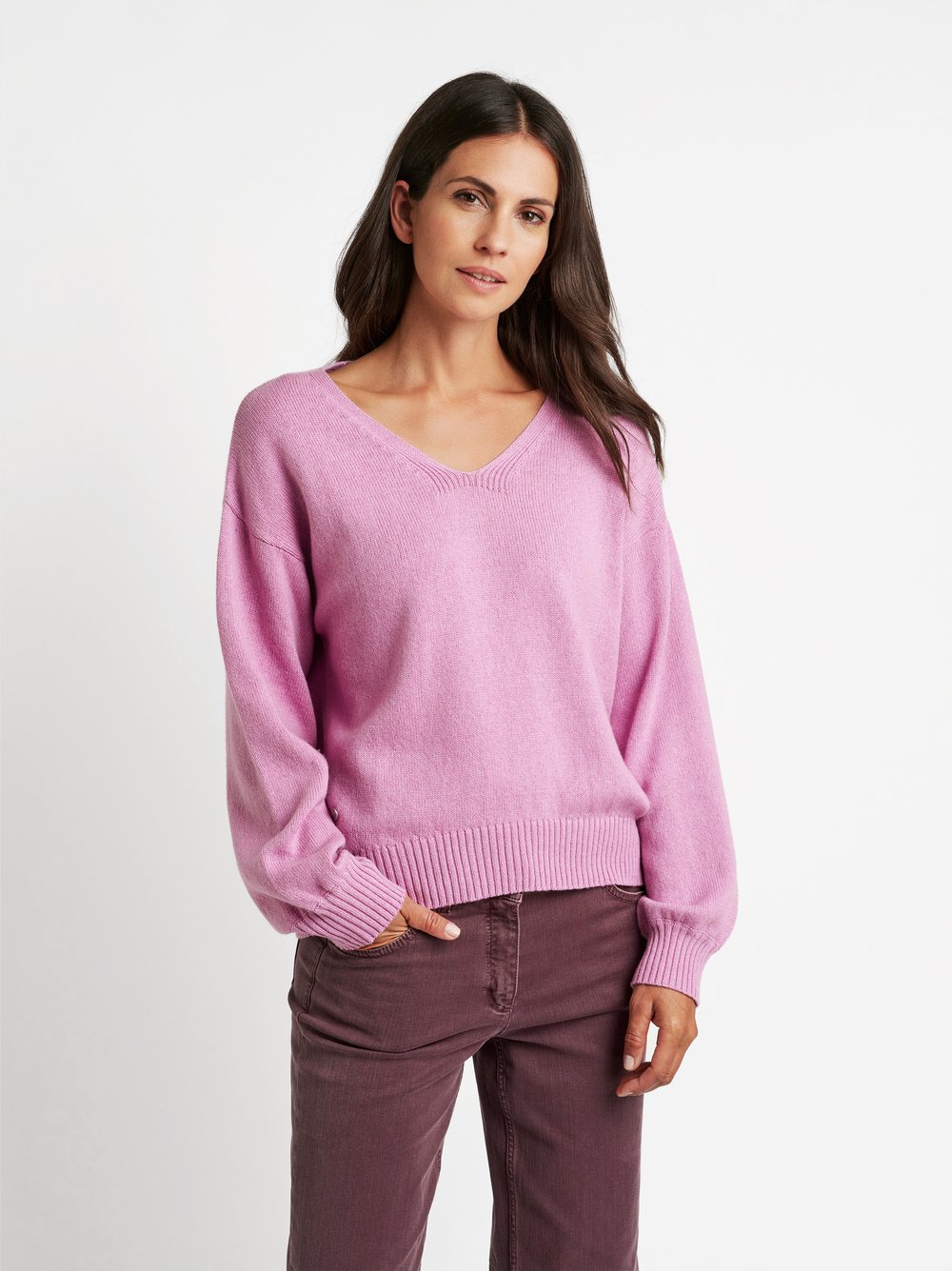 Pullover Ginger powder rose Vorderansicht