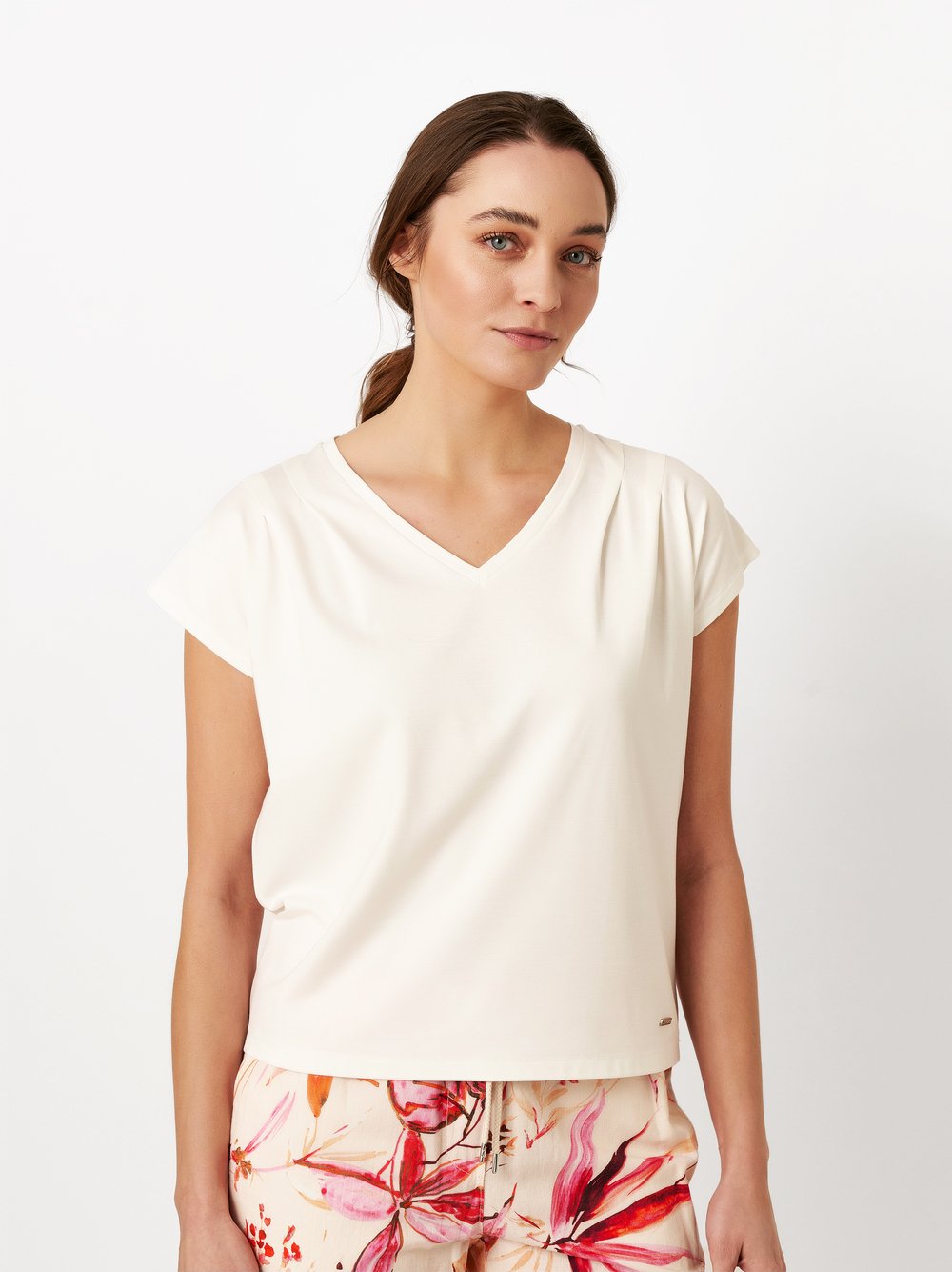 Shirt Evi offwhite Vorderansicht