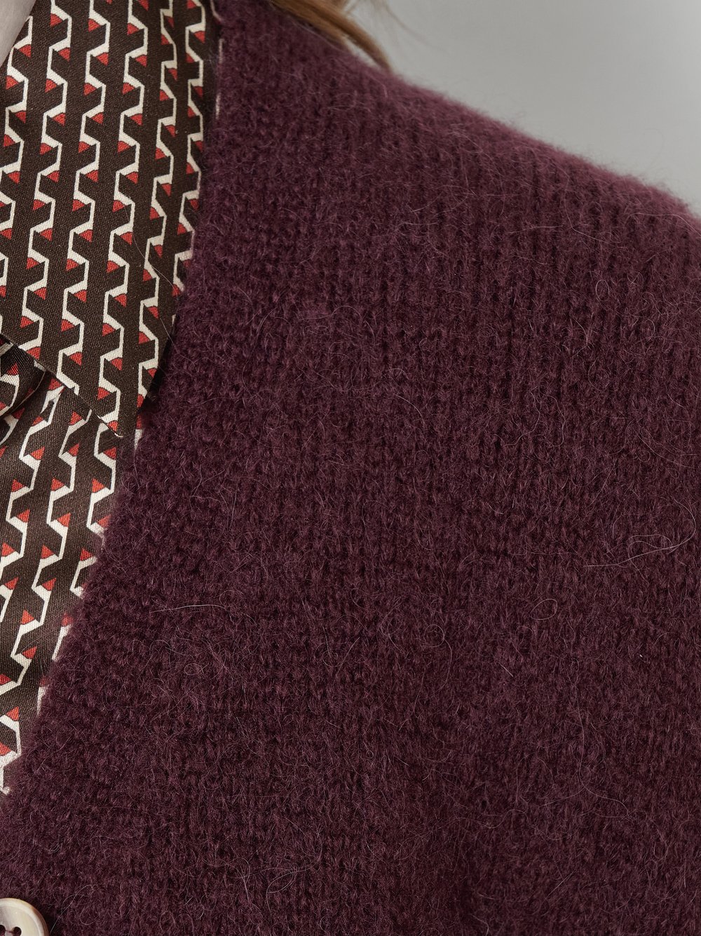 Strickweste im Boxy-Cut | Style »Ilona« Bordeaux
