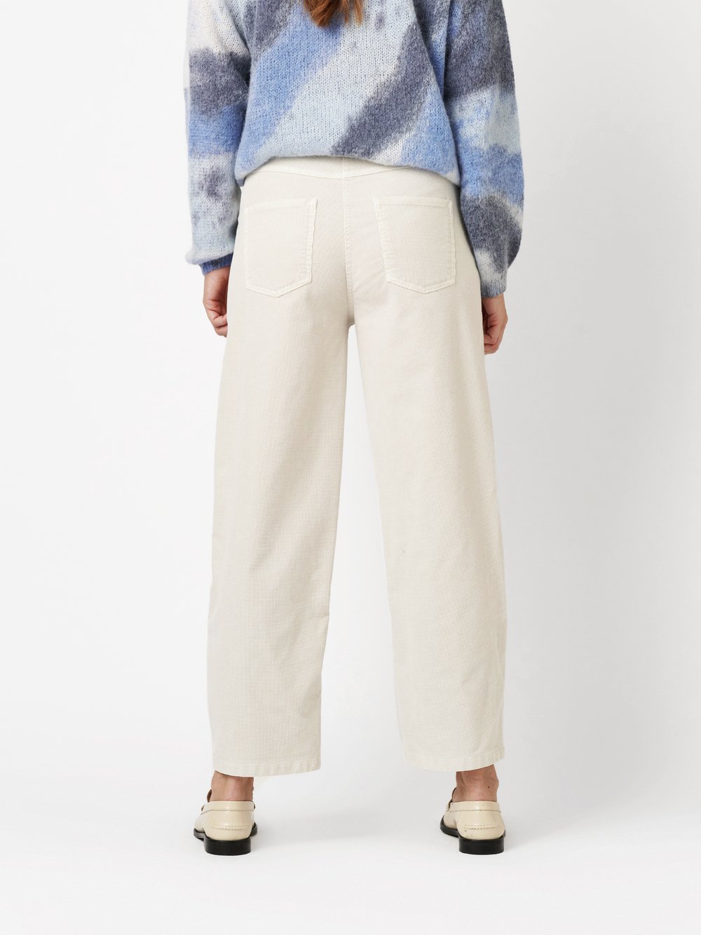 Hose Liv offwhite Rueckansicht