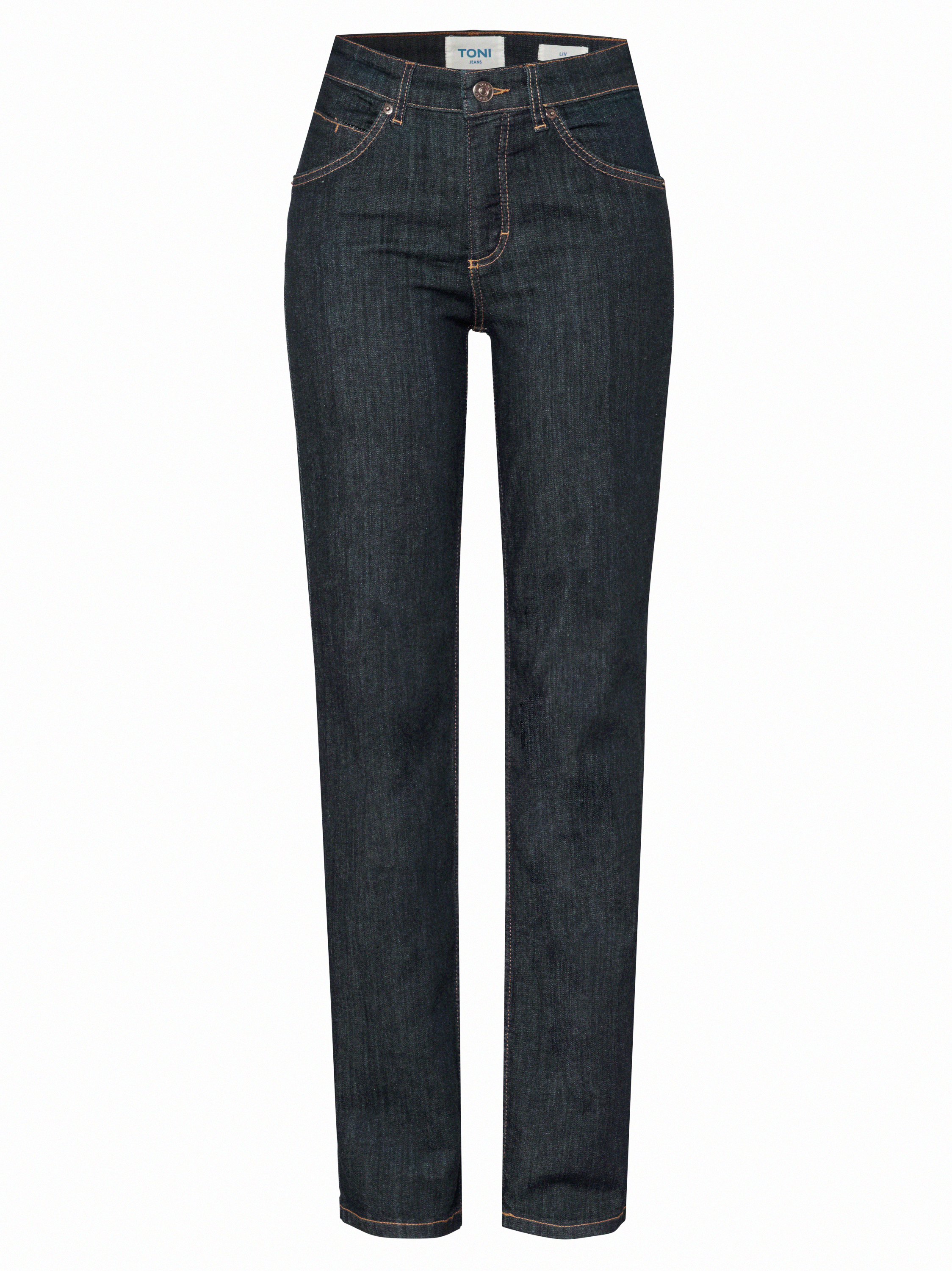 Womens jeans Liv in Rinsed Blue, straight-fit jeans, product view