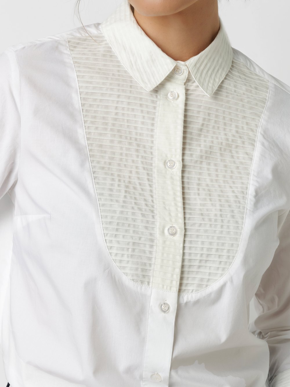 Bluse Alma white Detailansicht Bluse Alma white Detailansicht