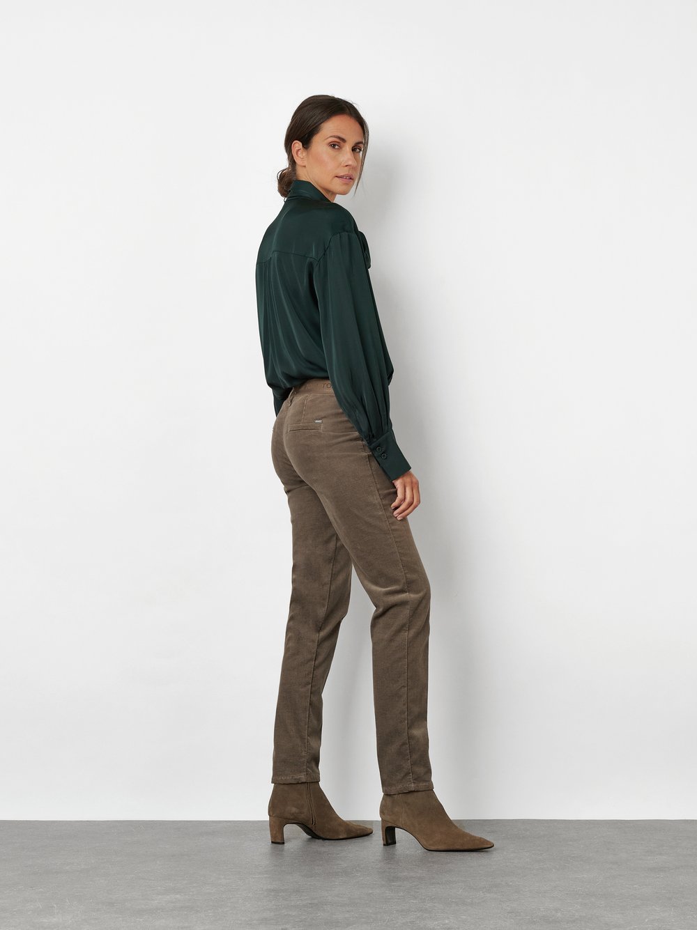 Smarte Cordhose | Style »Jenny Smart« Braun