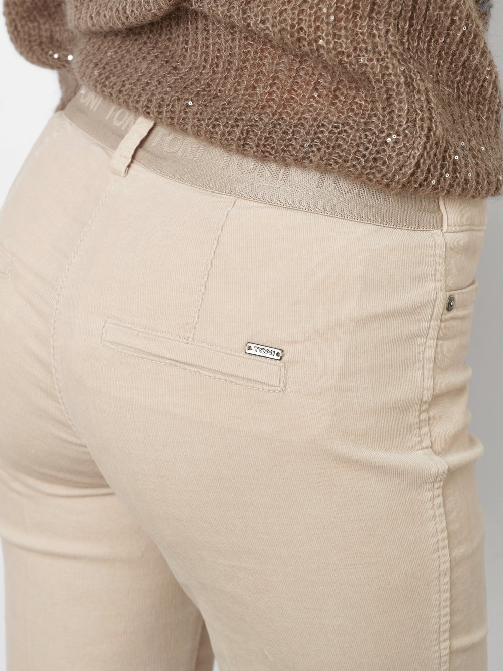Smarte Cordhose | Style »Jenny Smart« Creme