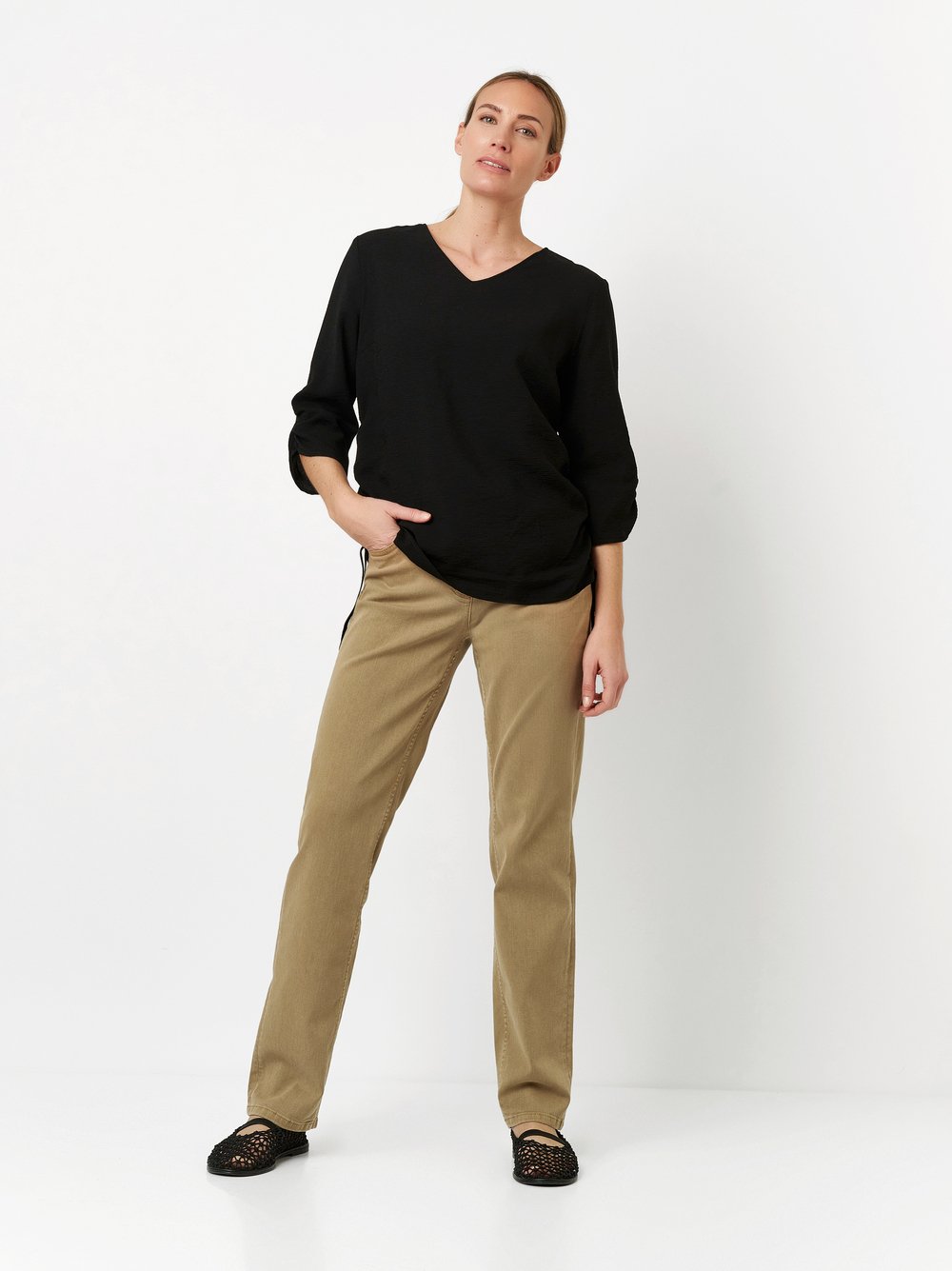 Jeans Honey brown Outfitansicht Jeans Honey brown Outfitansicht