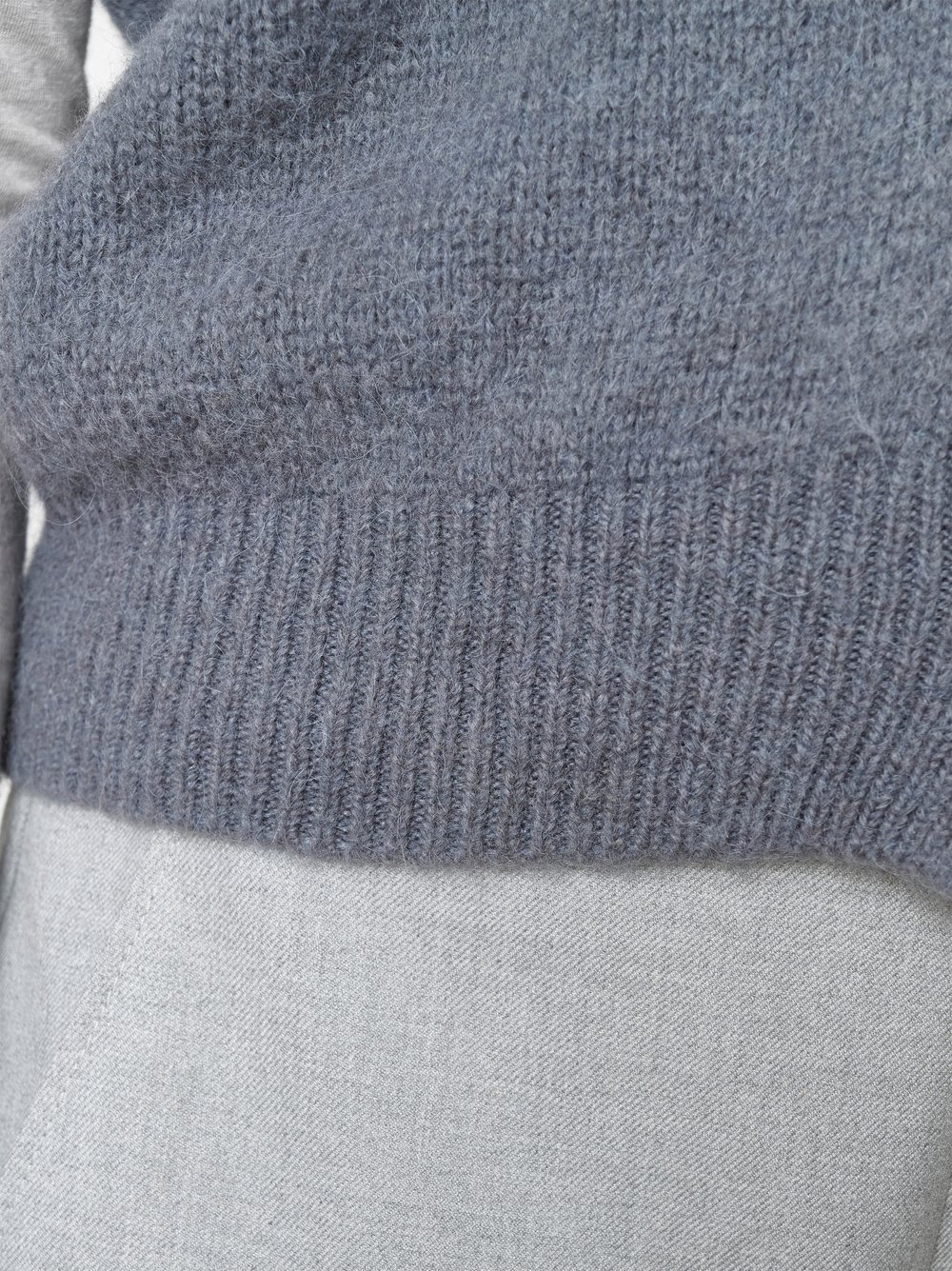 Strickweste im Boxy-Cut | Style »Ilona« Grau