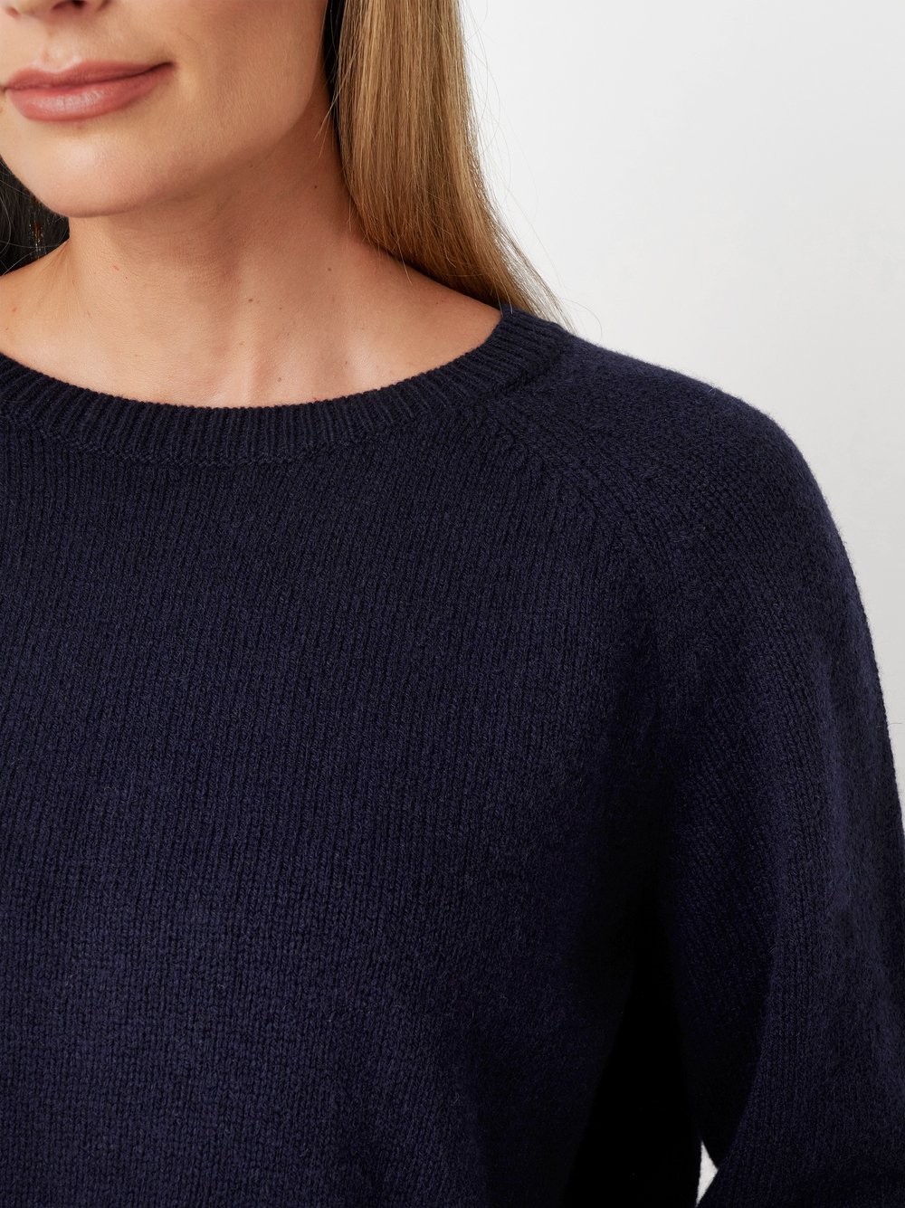 Pullover Giulia navy Detailansicht
