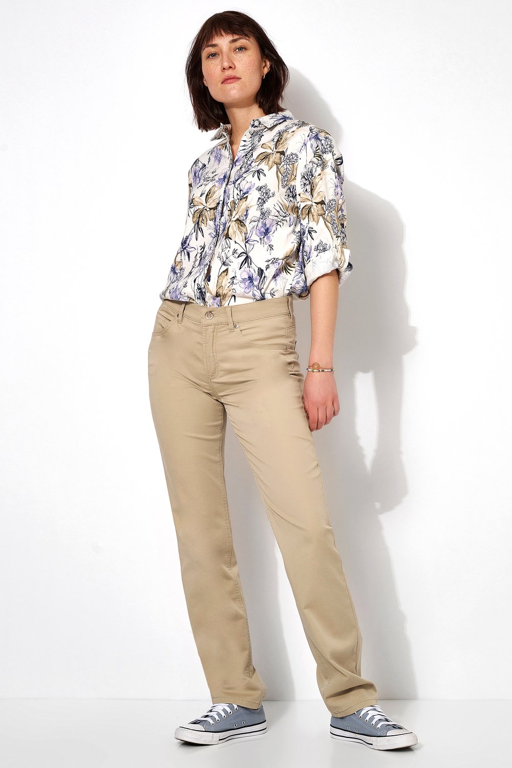 Regular-Fit Hose | Style »Liv« beige