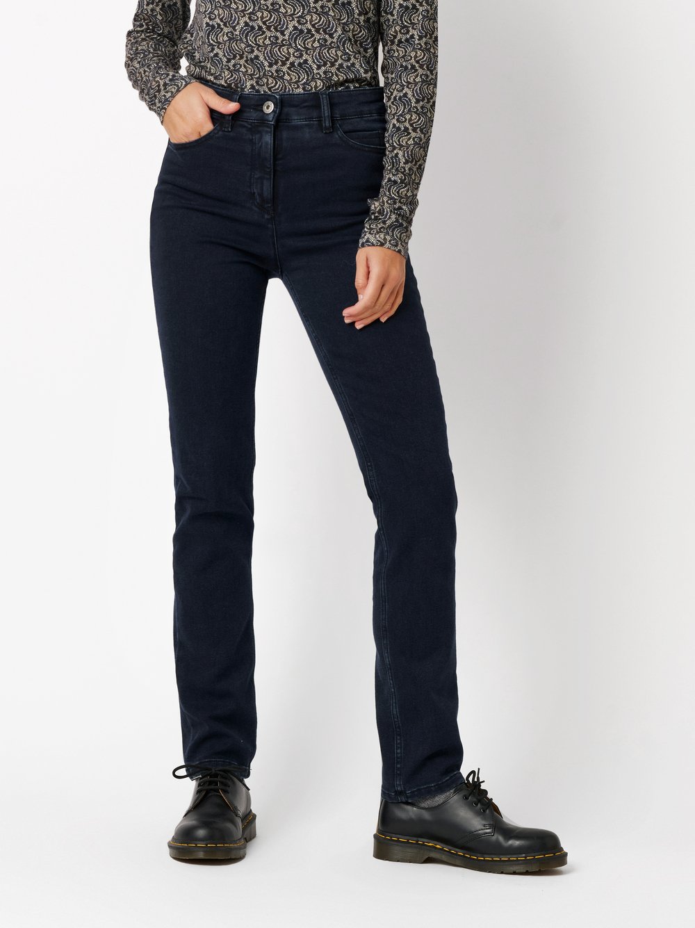 Jeans Be Loved dark blue Vorderansicht