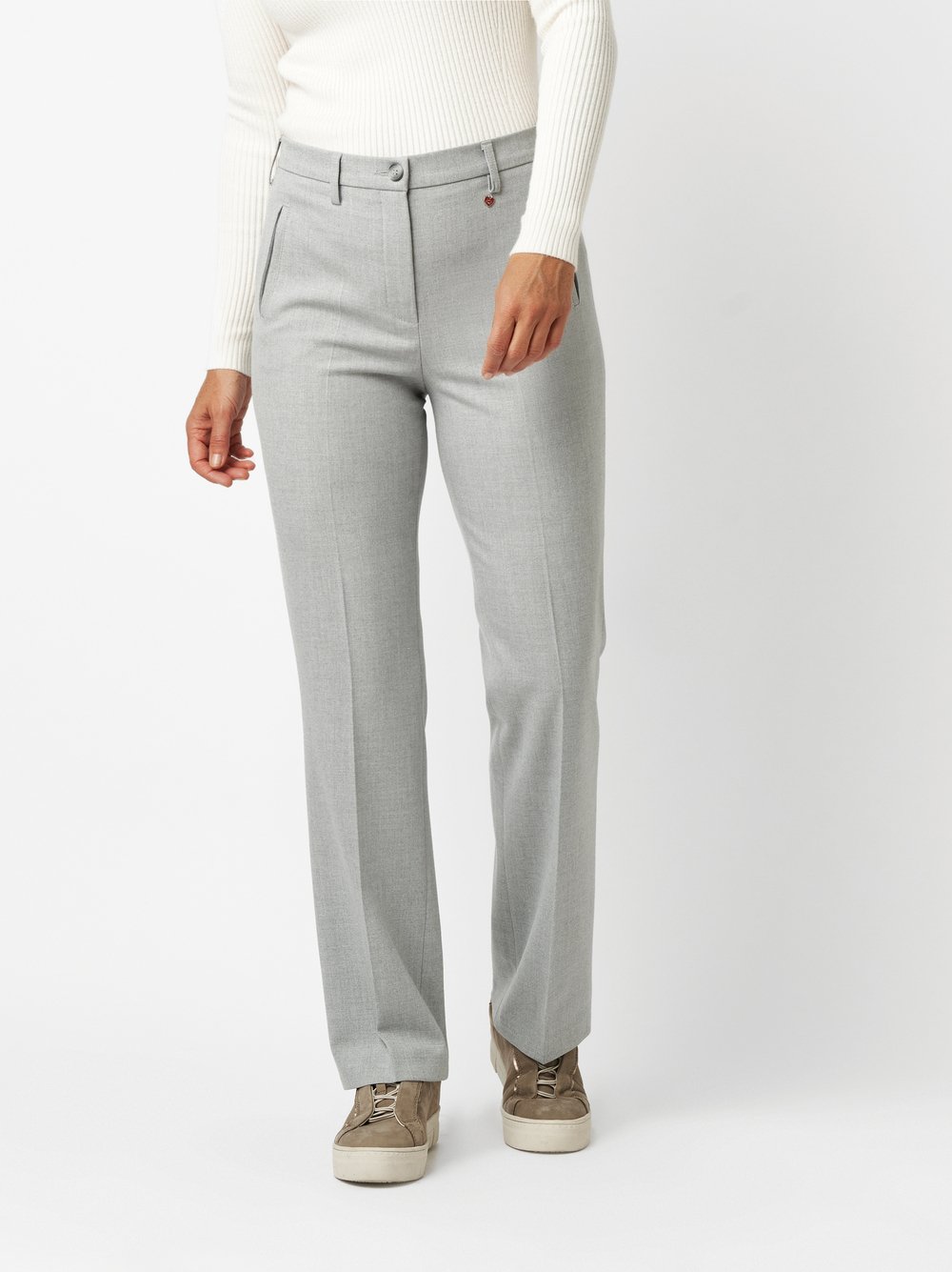 Hose Meine beste Freundin light grey Vorderansicht