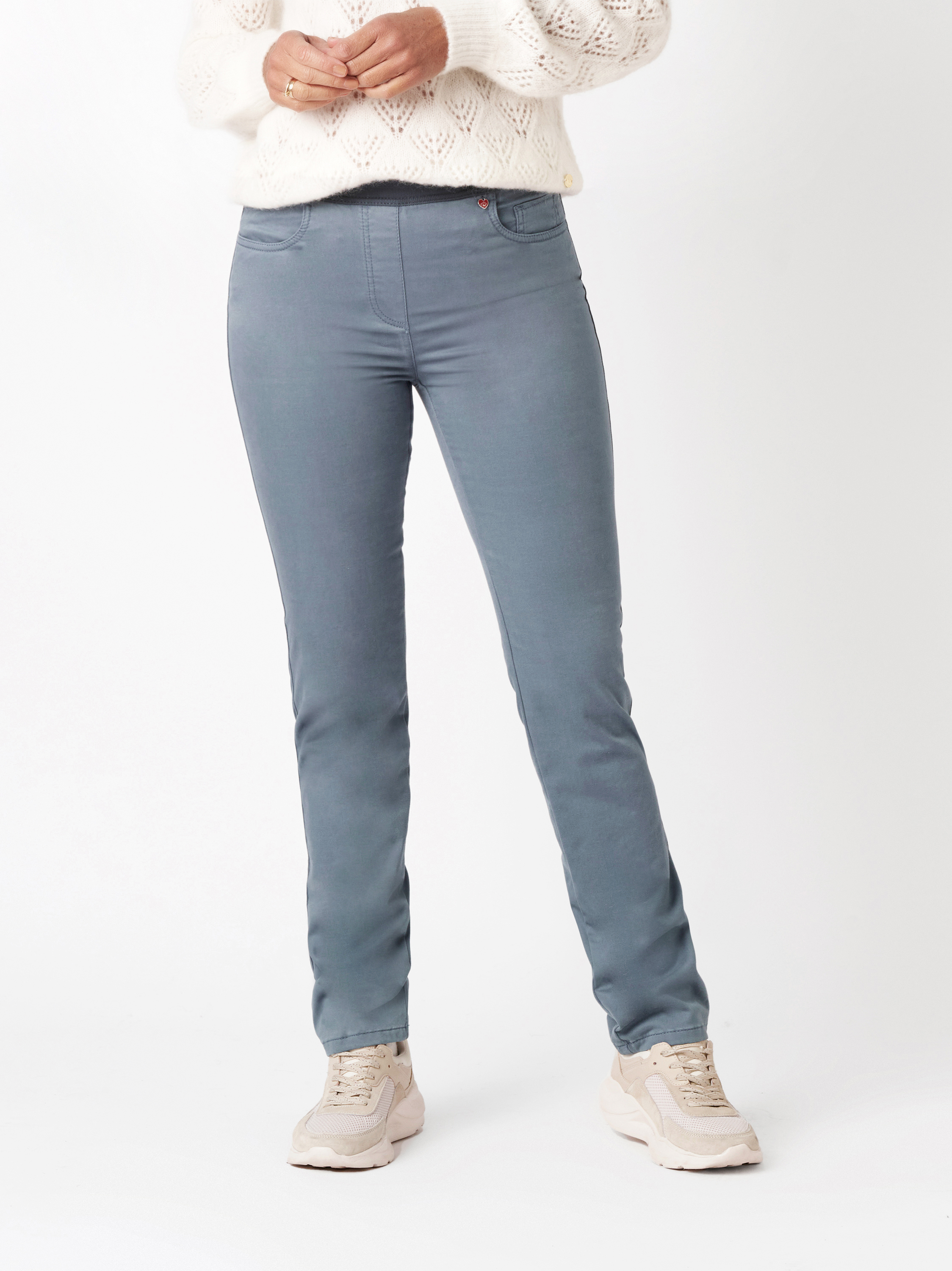 Trousers My Darling blue front view Trousers My Darling blue front view