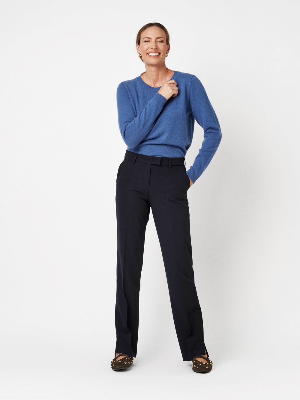 Hose Jolie dark blue Outfitansicht