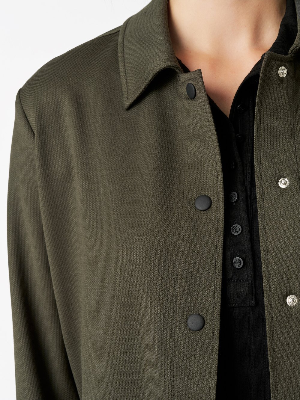 Jacke Jara olive Detailansicht Jacke Jara olive Detailansicht