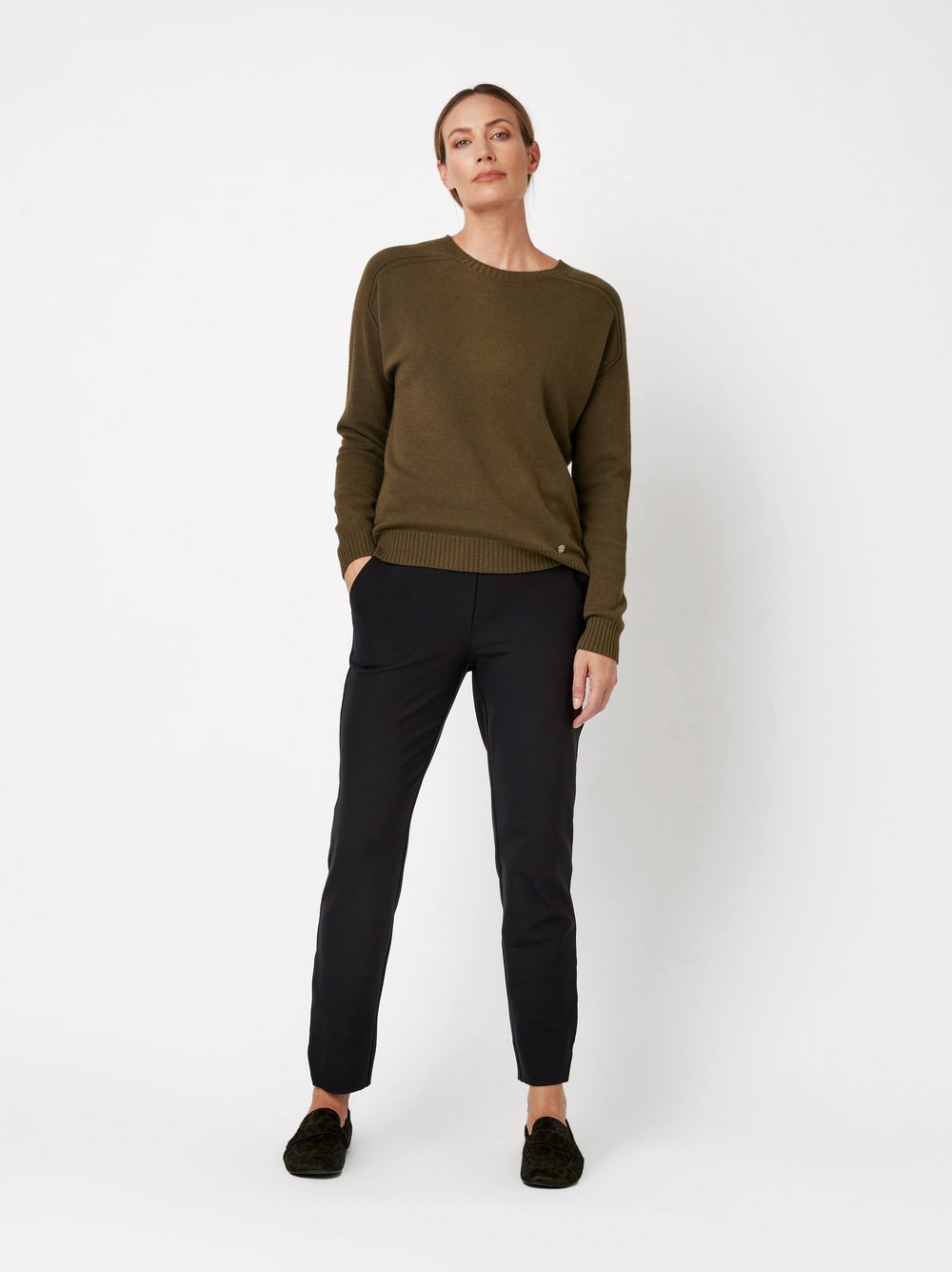 Hose Jenny black Outfitansicht Hose Jenny black Outfitansicht