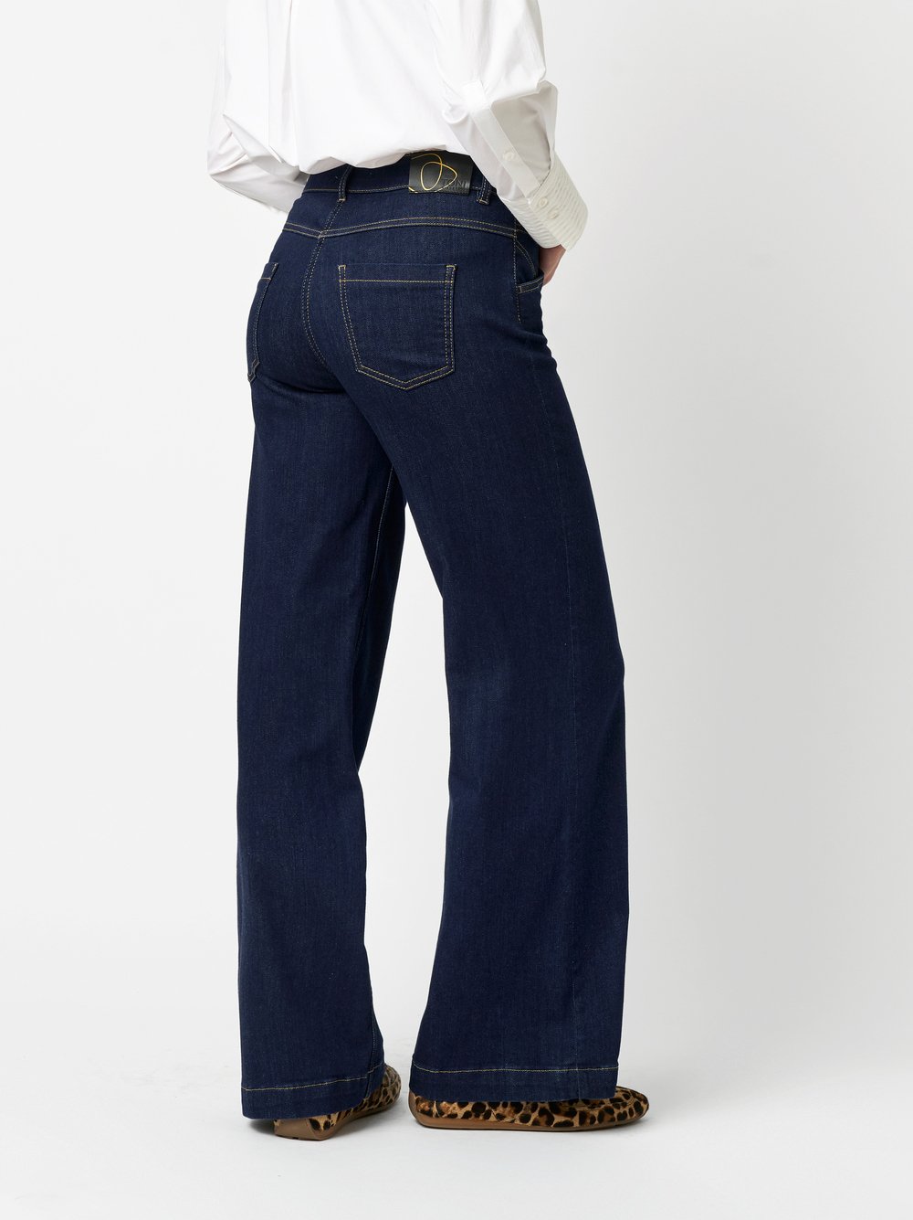 Jeans Ella dark blue Rueckansicht Jeans Ella dark blue Rueckansicht
