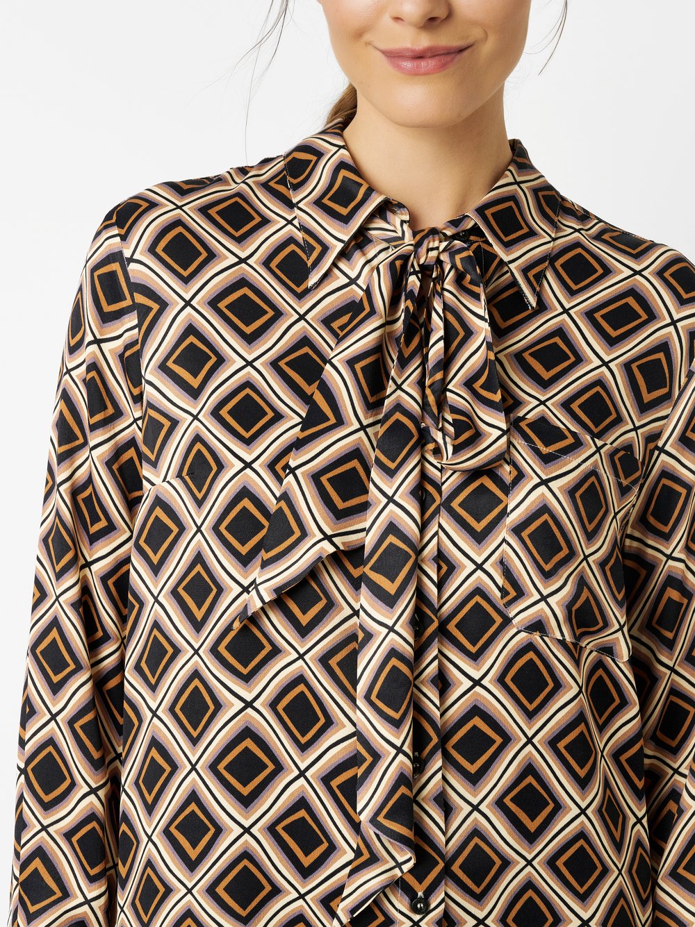 Bluse Alma multicolour Detailansicht Bluse Alma multicolour Detailansicht