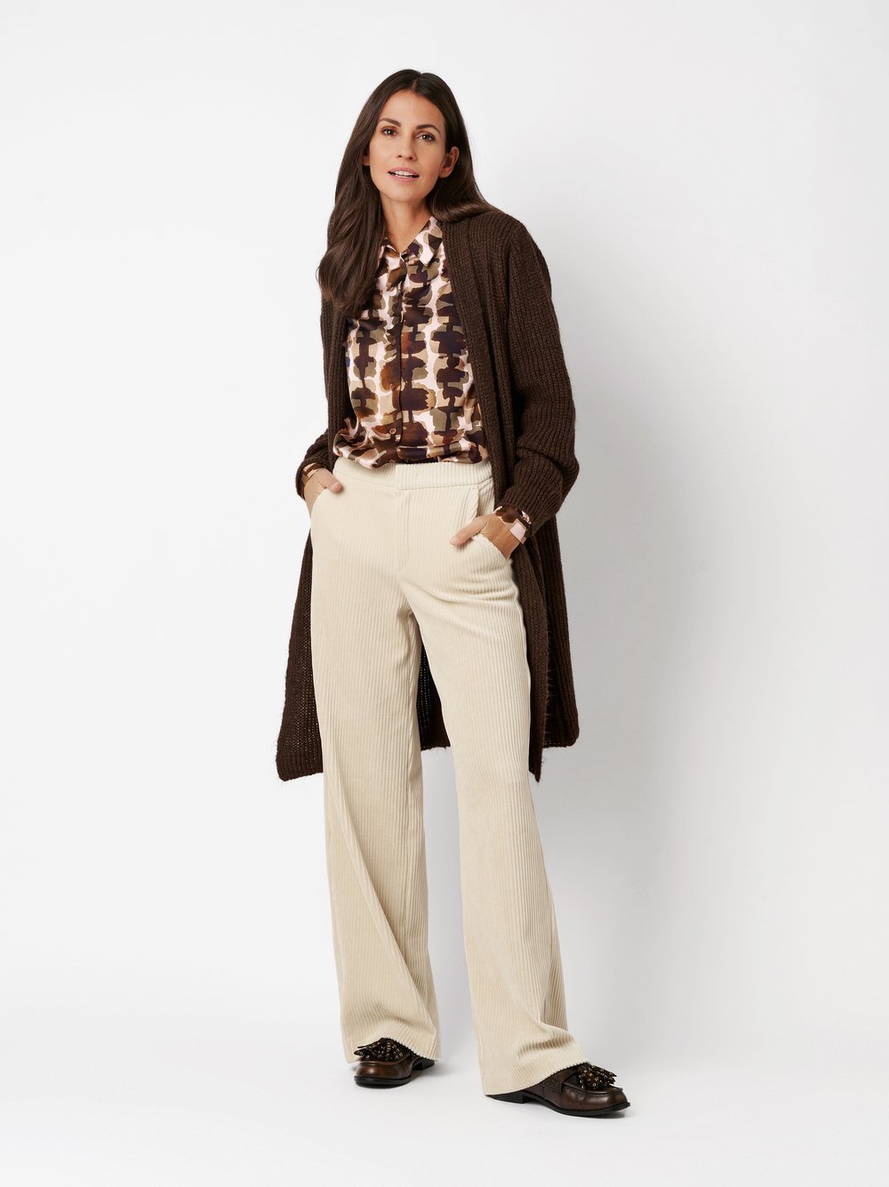 Hose Ella offwhite Outfitansicht