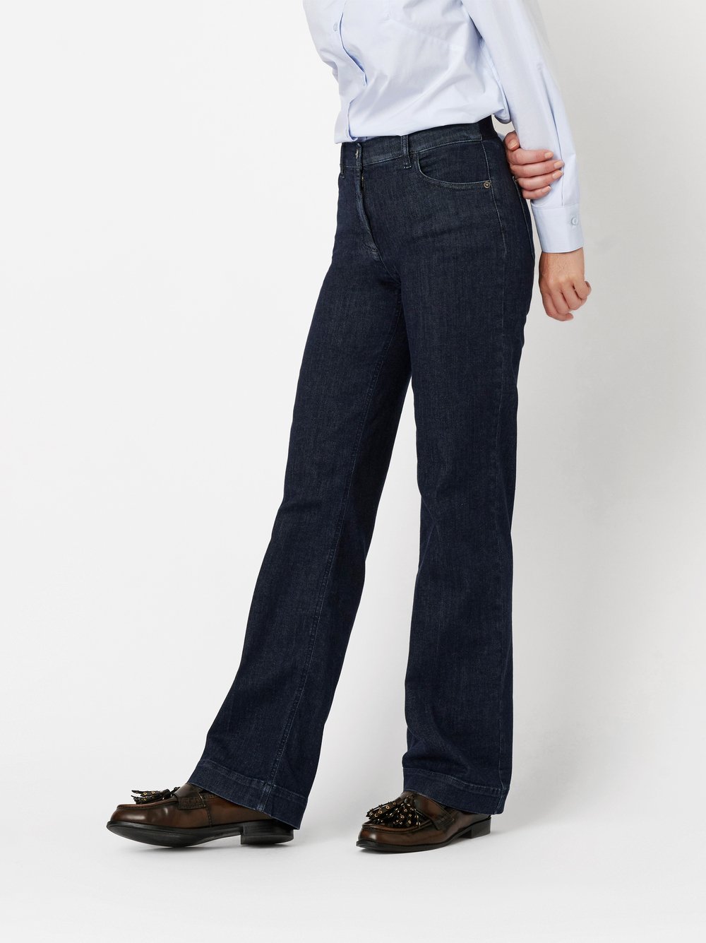 Jeans Jenny dark blue Vorderansicht Jeans Jenny dark blue Vorderansicht