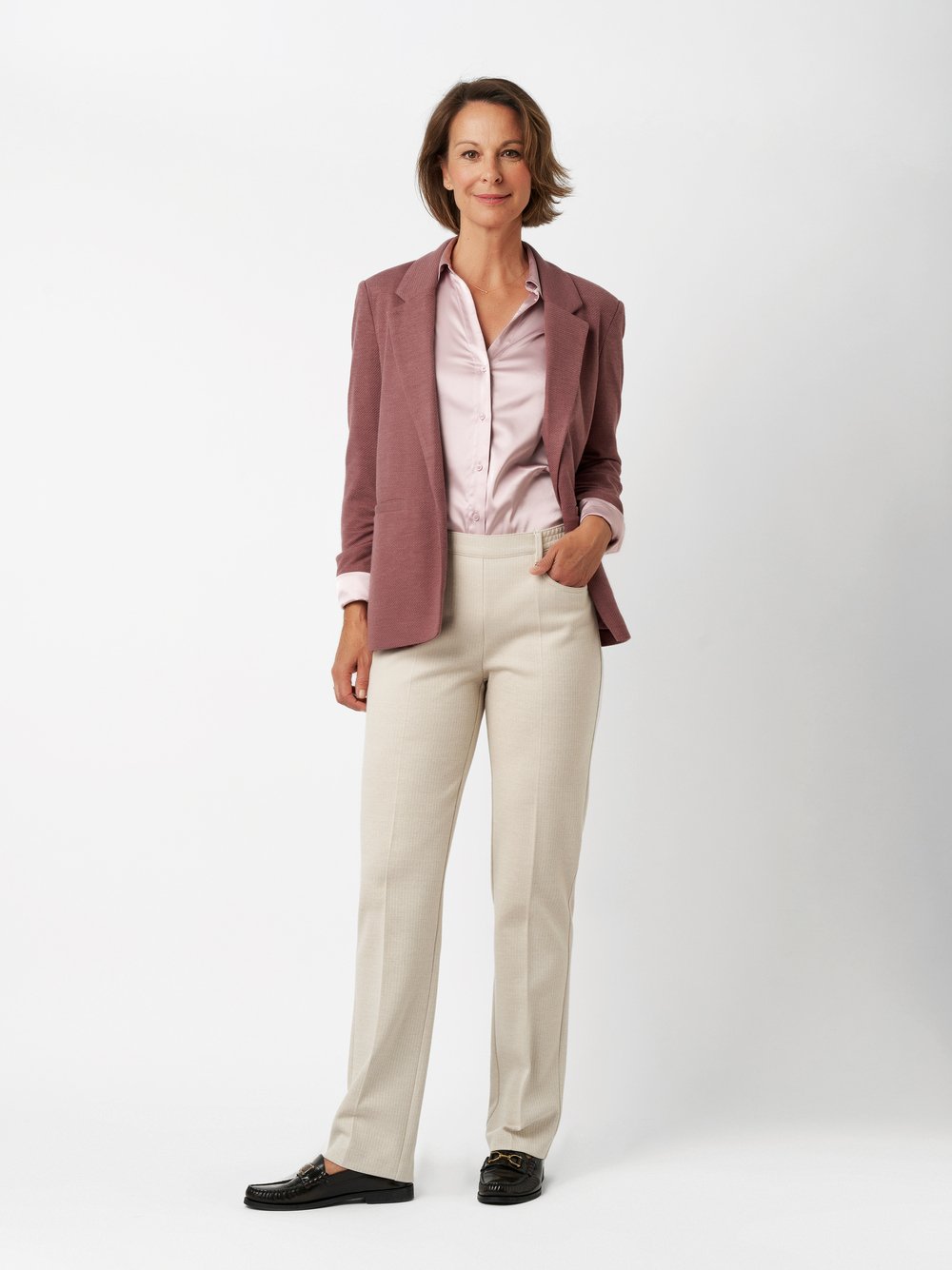 Hose Scarlet beige Outfitansicht