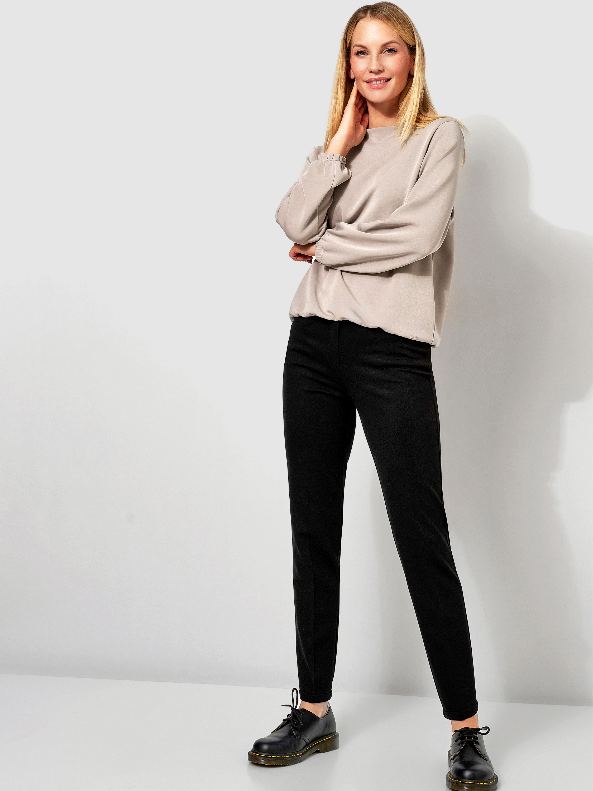 Businesshose aus Jersey | Style »Jolie« black