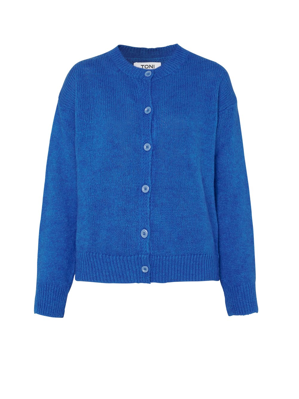 Cardigan with Mohair | Style »Ivette« Blue
