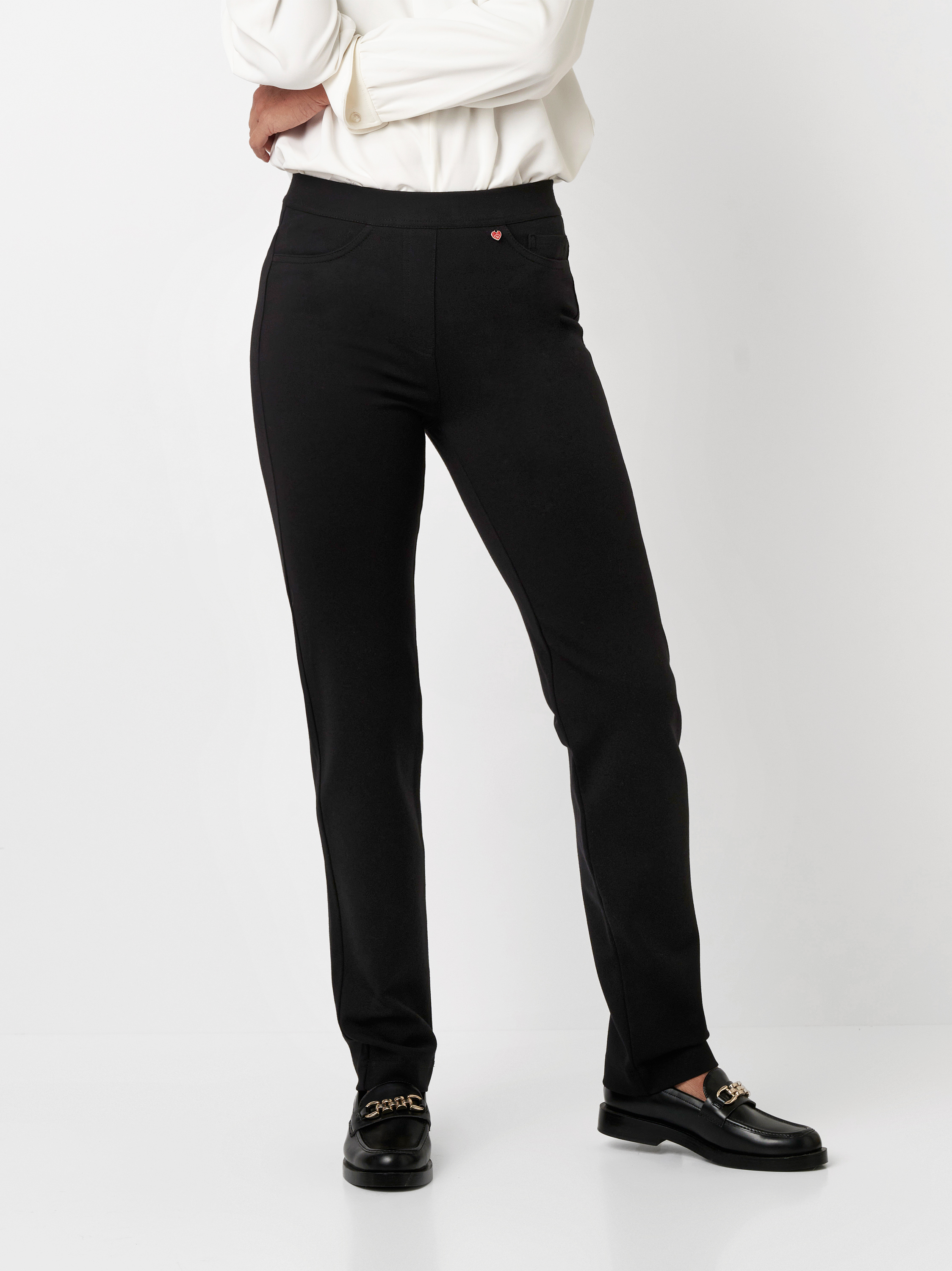Trousers Alice black front view Trousers Alice black front view