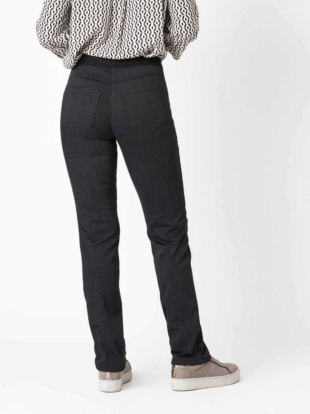 Trousers My Darling anthra rear view Trousers My Darling anthra rear view