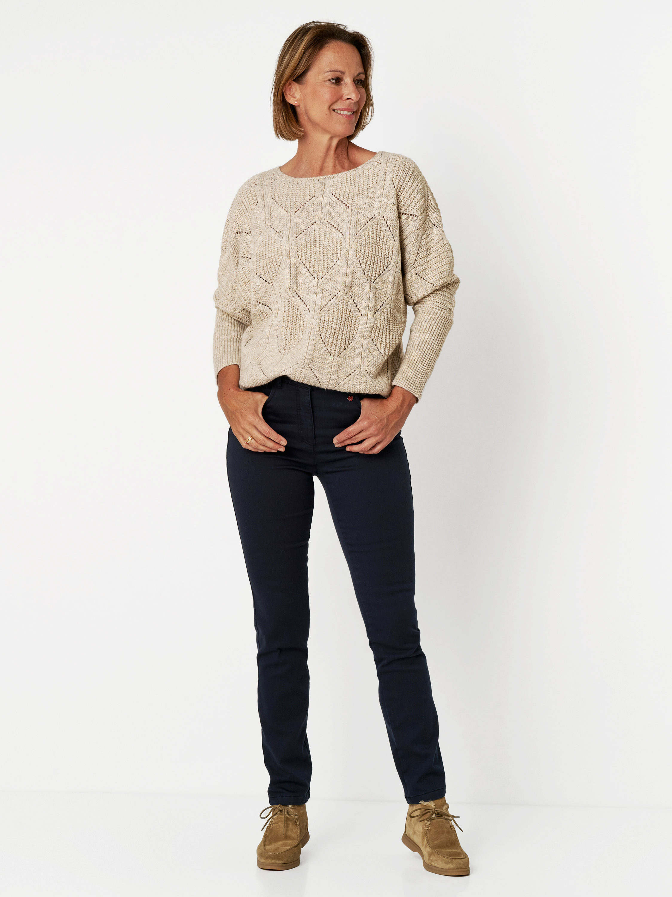 Trousers Meine beste Freundin navy outfit view Trousers Meine beste Freundin navy outfit view