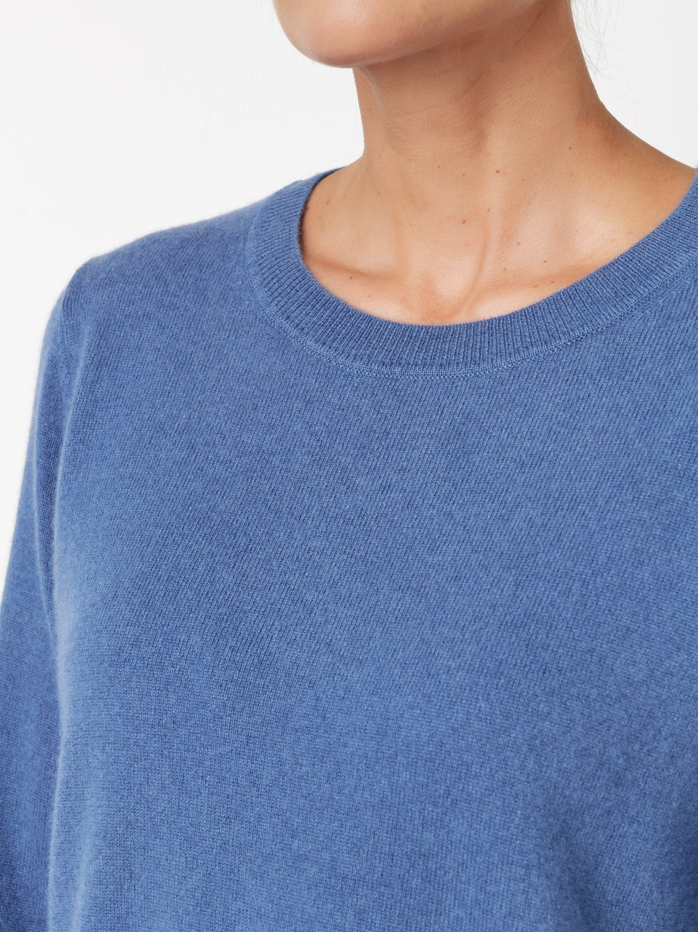 Pullover Gerit true blue Detailansicht