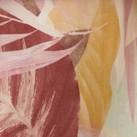 Color swatch of blouse in multicolour green