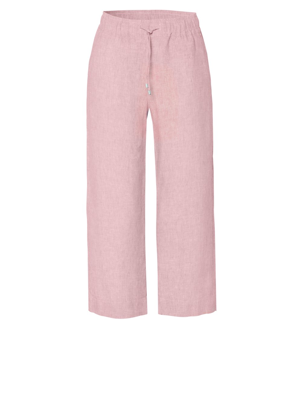 Damenhose Pia 3/4 in rose, Legere 3/4-Hose aus Leinen, freigestellte Produktansicht